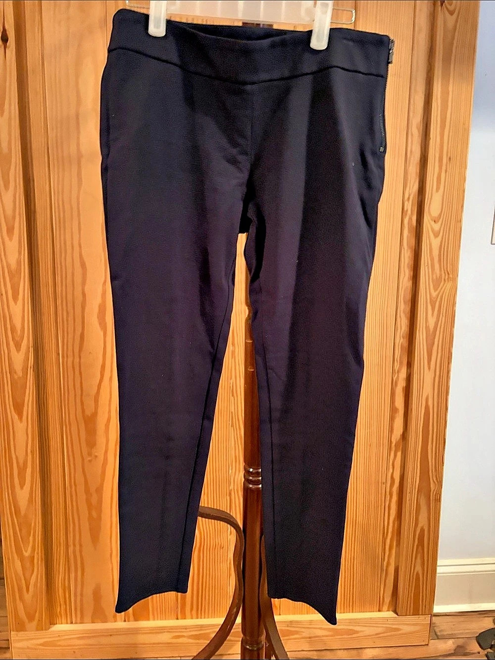 Ann Taylor Petite Skinny Pants Black Size 6P Like New